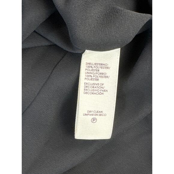 Rebecca Minkof Dress Ditsy Floral Tiered Maxi Prairie Cottagecore Black Sz Large - Picture 11 of 11